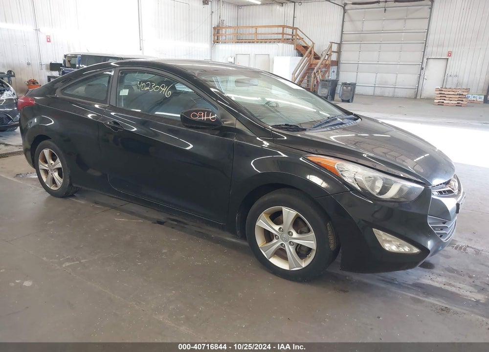 2013 HYUNDAI ELANTRA GS VIN: KMHDH6AE0DU009475
