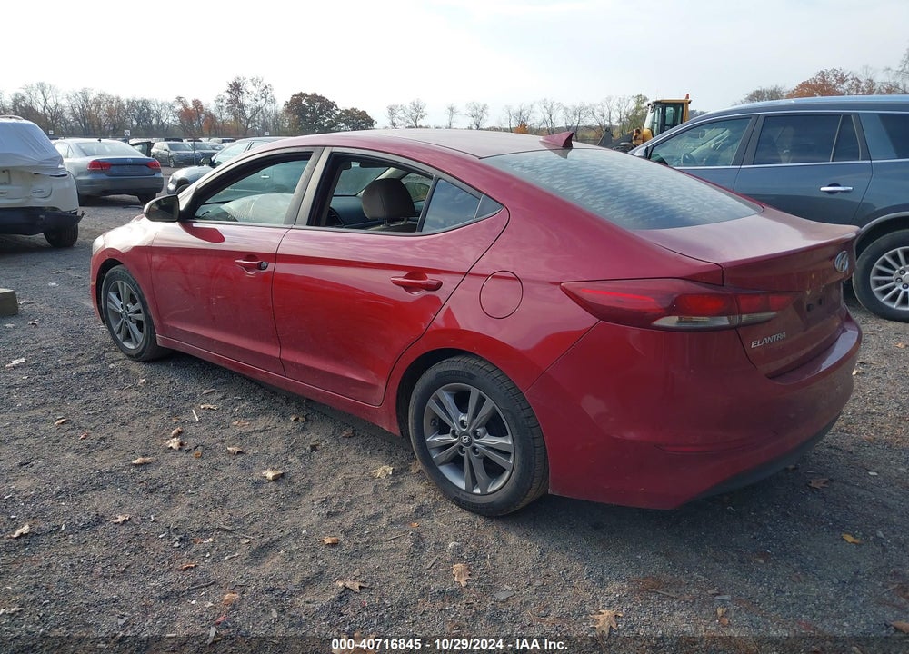 2017 HYUNDAI ELANTRA SE VIN: KMHD84LF7HU401403