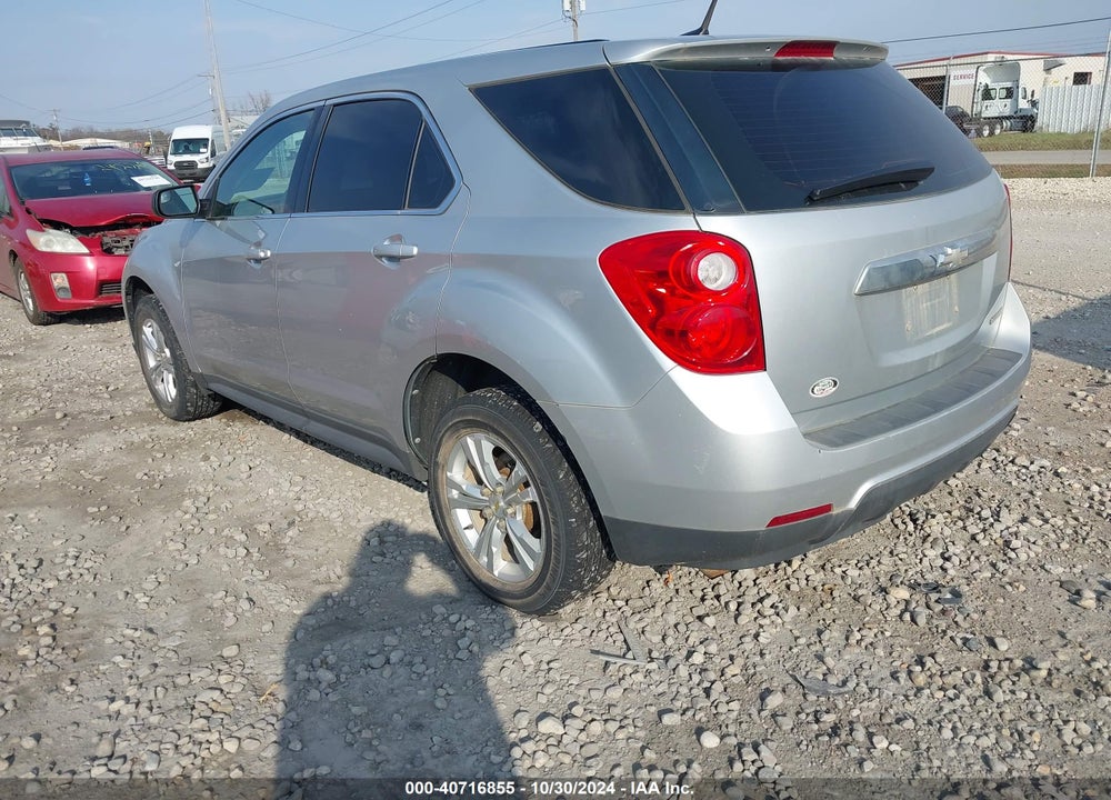 2012 CHEVROLET EQUINOX LS VIN: 2GNALBEK0C1183255