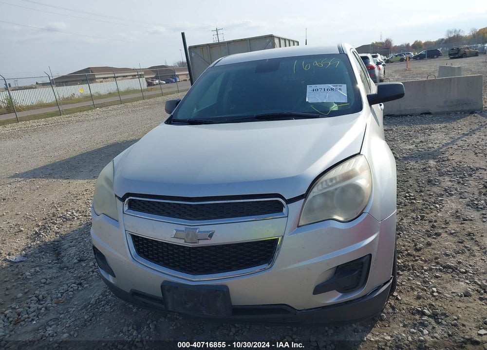 2012 CHEVROLET EQUINOX LS VIN: 2GNALBEK0C1183255