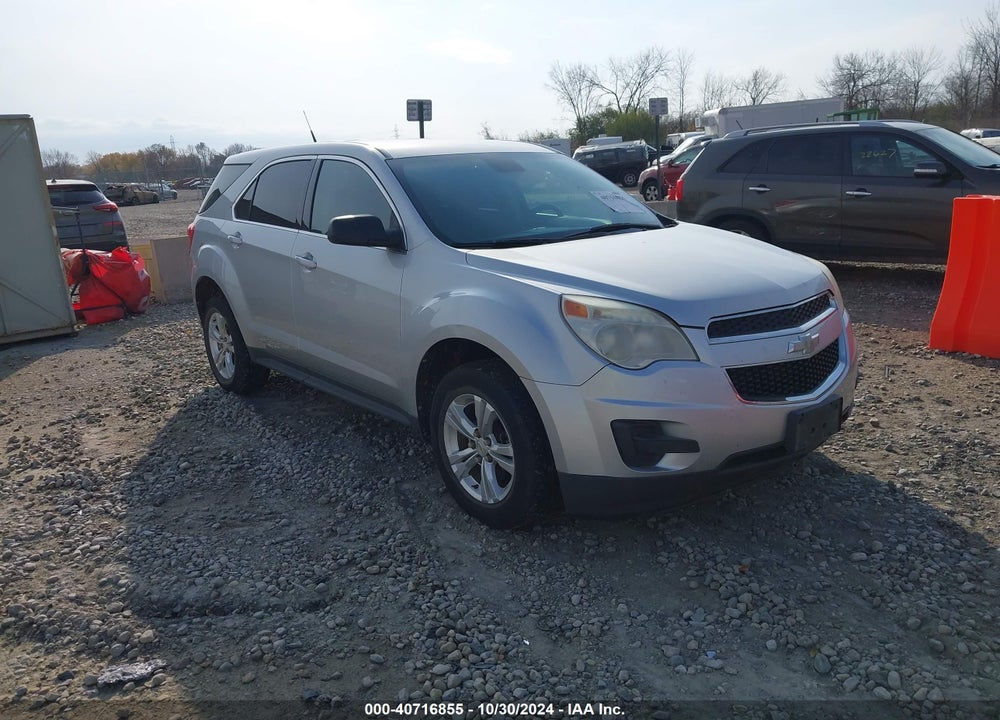 2012 CHEVROLET EQUINOX LS VIN: 2GNALBEK0C1183255