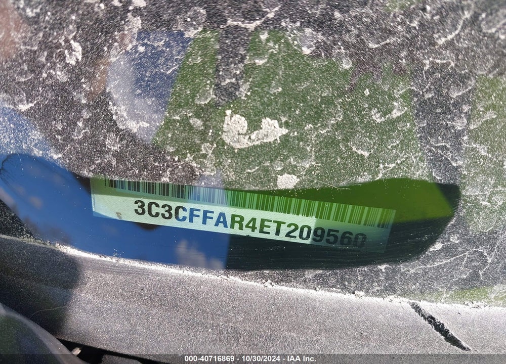 2014 FIAT 500 POP VIN: 3C3CFFAR4ET209560