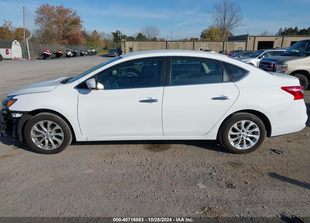 2019 NISSAN SENTRA SV VIN: 3N1AB7AP4KY419354