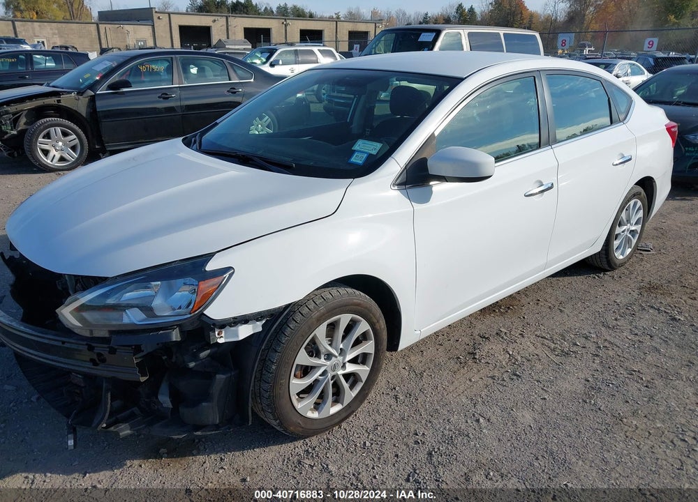 2019 NISSAN SENTRA SV VIN: 3N1AB7AP4KY419354