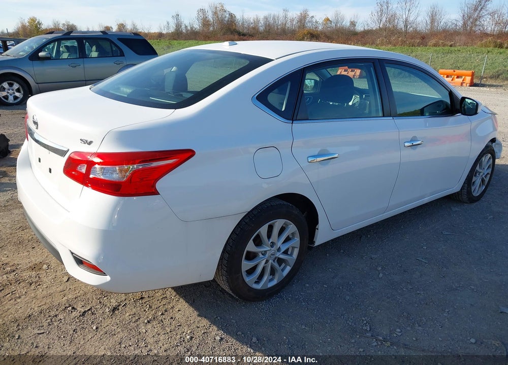 2019 NISSAN SENTRA SV VIN: 3N1AB7AP4KY419354