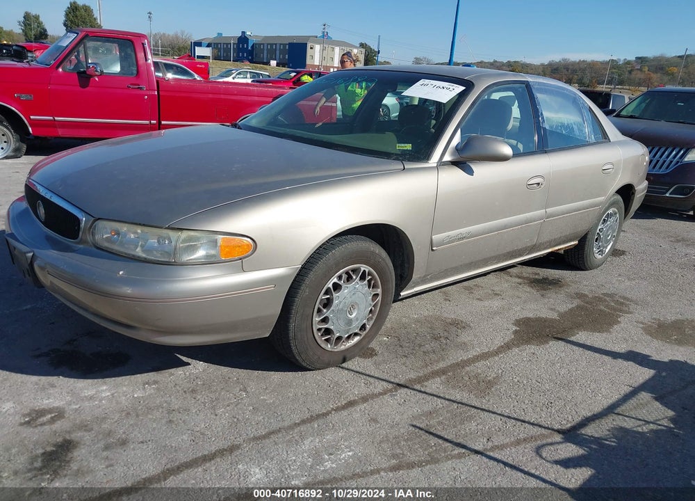 2002 BUICK CENTURY CUSTOM VIN: 2G4WS52J221218581