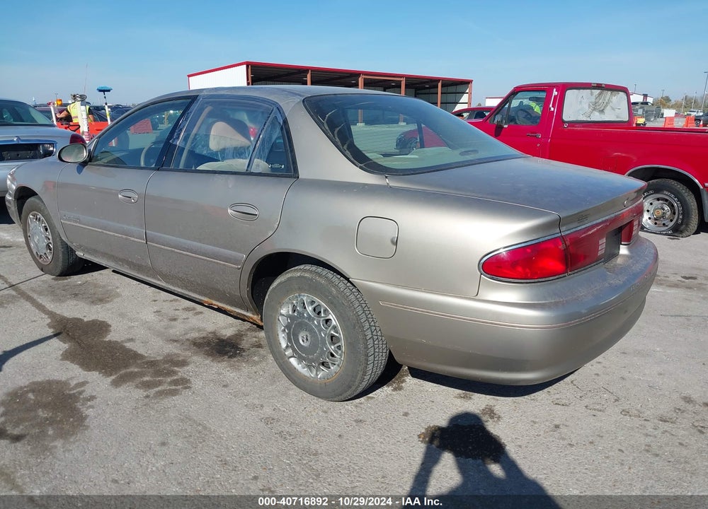 2002 BUICK CENTURY CUSTOM VIN: 2G4WS52J221218581
