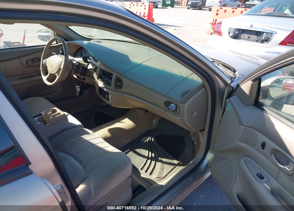 2002 BUICK CENTURY CUSTOM VIN: 2G4WS52J221218581