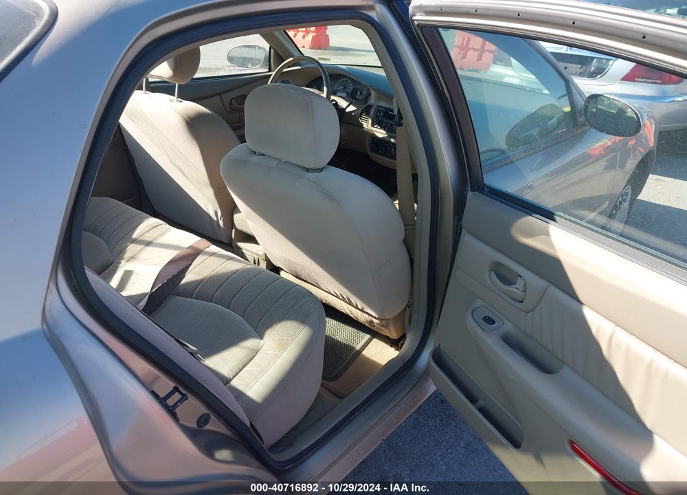 2002 BUICK CENTURY CUSTOM VIN: 2G4WS52J221218581