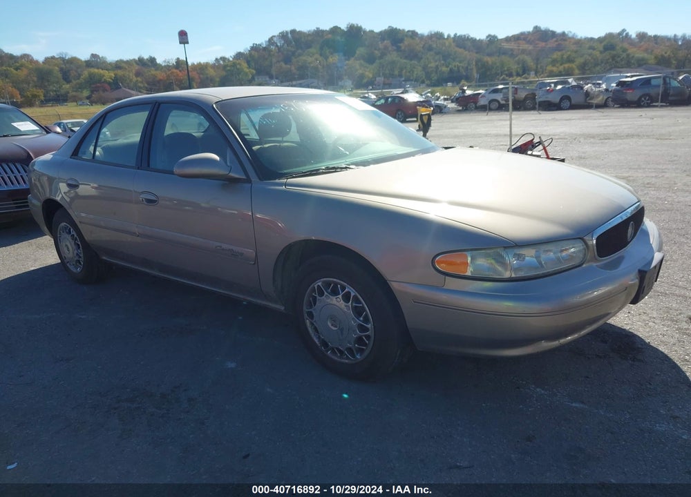 2002 BUICK CENTURY CUSTOM VIN: 2G4WS52J221218581