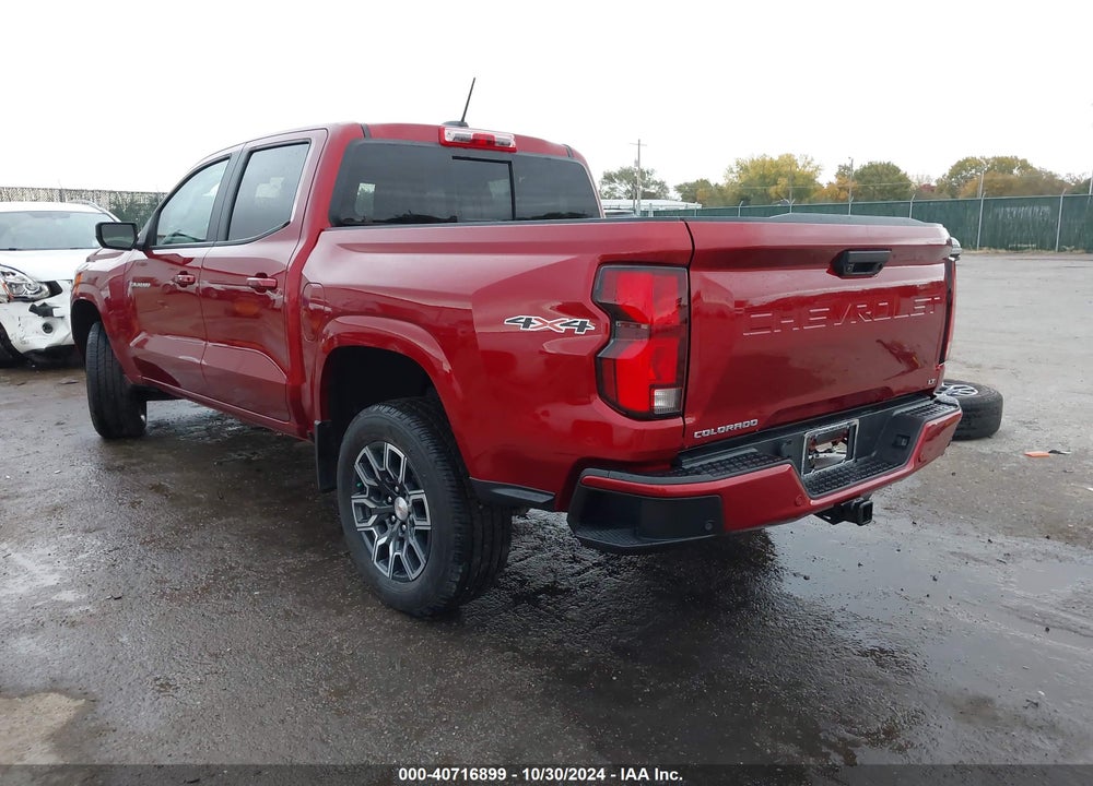 2023 CHEVROLET COLORADO 4WD SHORT BOX LT VIN: 1GCPTCEK9P1200302