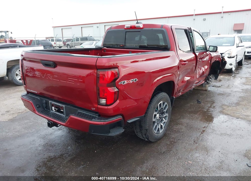2023 CHEVROLET COLORADO 4WD SHORT BOX LT VIN: 1GCPTCEK9P1200302