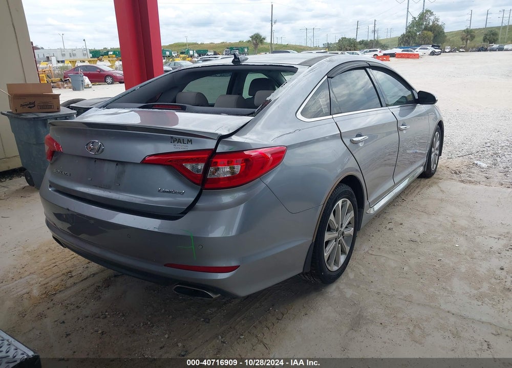 2016 HYUNDAI SONATA LIMITED VIN: 5NPE34AF3GH298953