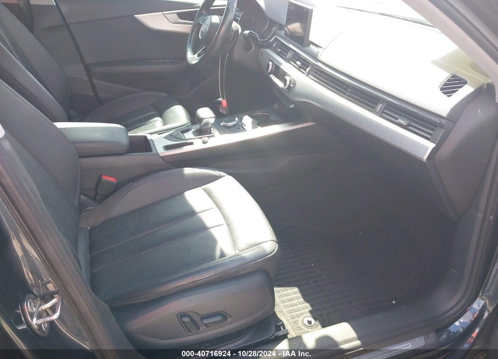 2018 AUDI A4 2.0T TECH ULTRA PREMIUM/2.0T ULTRA PREMIUM VIN: WAUKMAF47JA009817