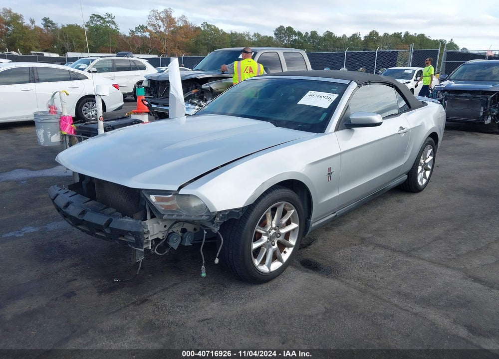 2011 FORD MUSTANG V6 PREMIUM VIN: 1ZVBP8EM5B5123794