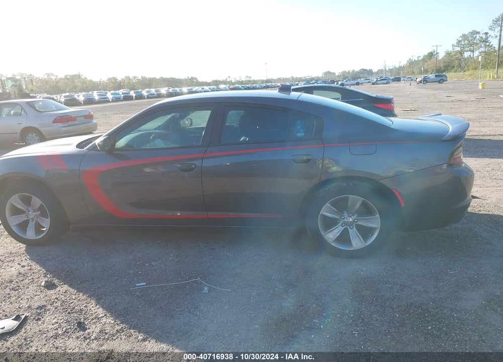 2016 DODGE CHARGER SXT VIN: 2C3CDXHG6GH318257