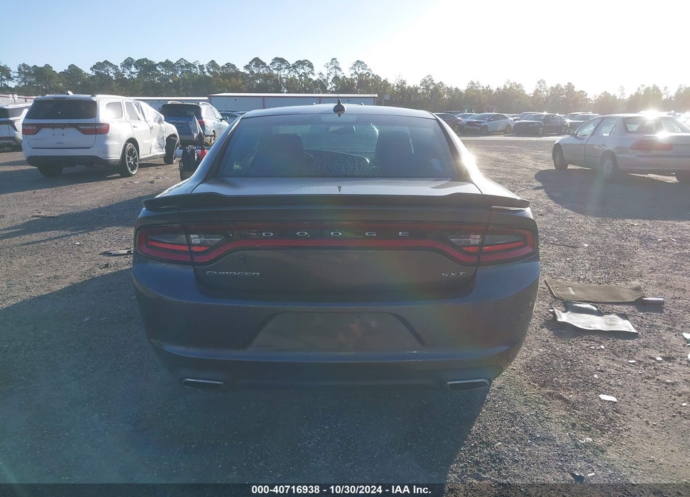 2016 DODGE CHARGER SXT VIN: 2C3CDXHG6GH318257