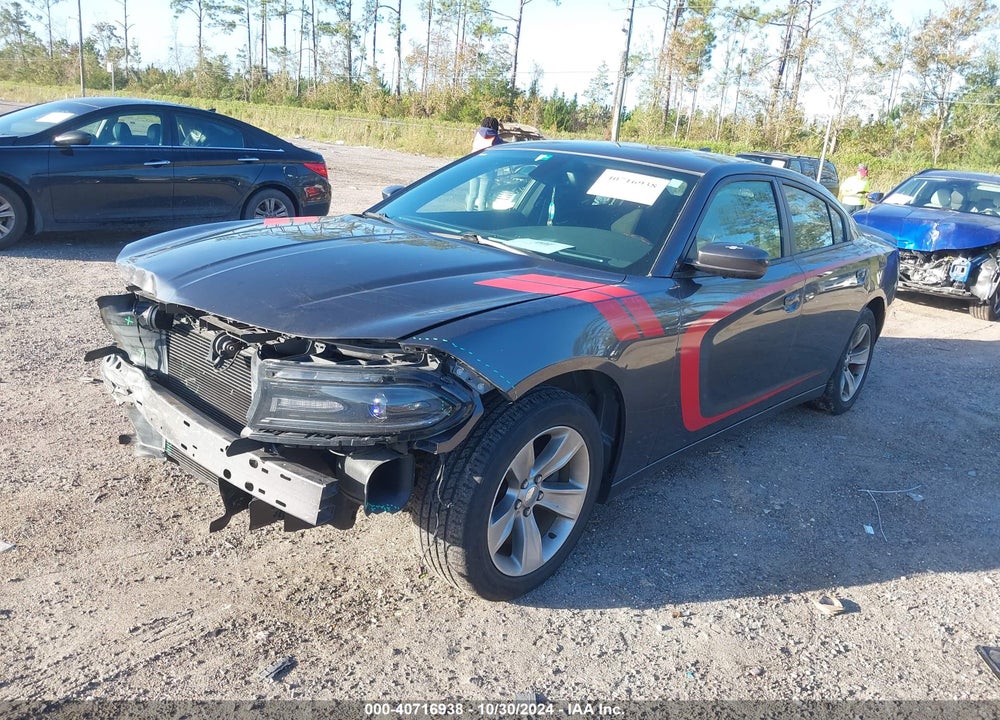 2016 DODGE CHARGER SXT VIN: 2C3CDXHG6GH318257