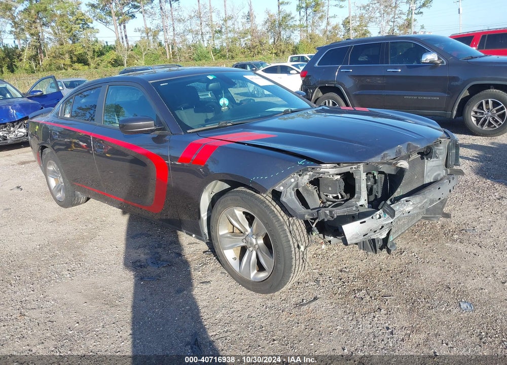 2016 DODGE CHARGER SXT VIN: 2C3CDXHG6GH318257