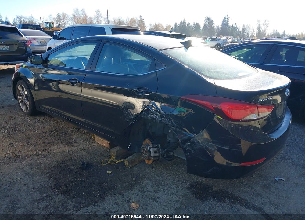 2014 HYUNDAI ELANTRA SPORT VIN: KMHDH4AHXEU072177