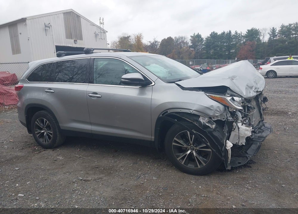 2019 TOYOTA HIGHLANDER LE PLUS VIN: 5TDBZRFHXKS953251