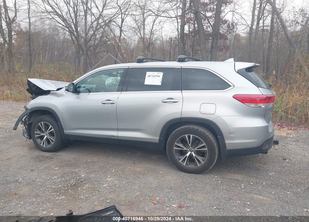 2019 TOYOTA HIGHLANDER LE PLUS VIN: 5TDBZRFHXKS953251