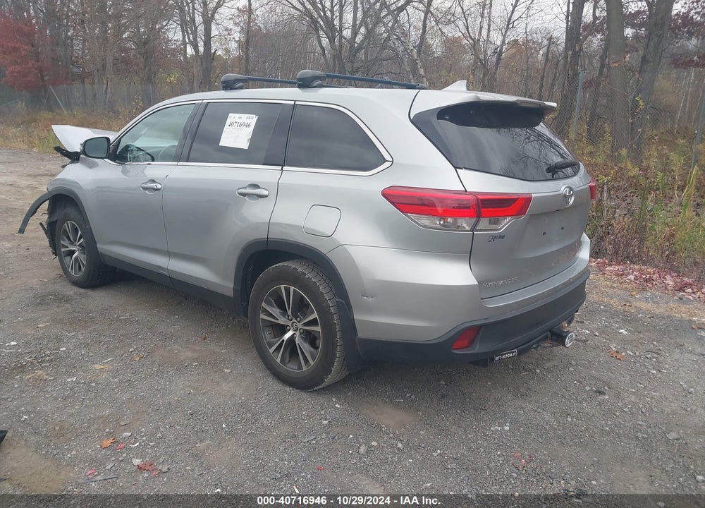 2019 TOYOTA HIGHLANDER LE PLUS VIN: 5TDBZRFHXKS953251