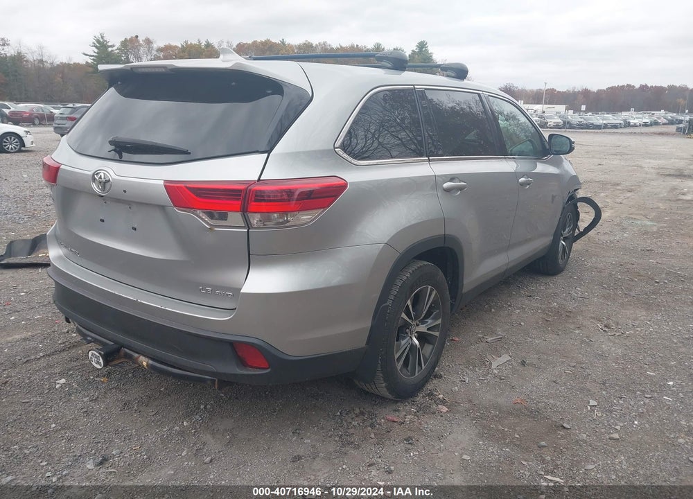 2019 TOYOTA HIGHLANDER LE PLUS VIN: 5TDBZRFHXKS953251