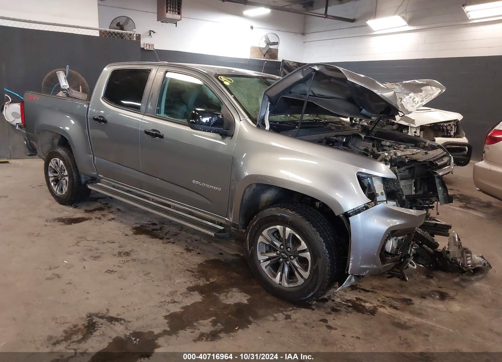 2022 CHEVROLET COLORADO 4WD SHORT BOX Z71 VIN: 1GCGTDEN9N1150739
