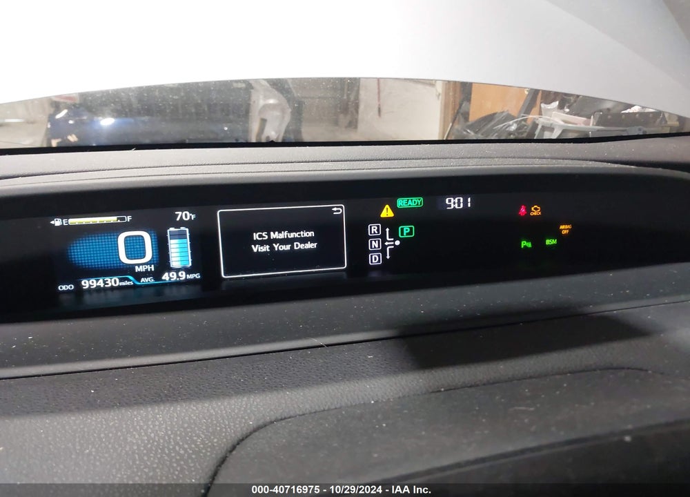 2018 TOYOTA PRIUS THREE TOURING VIN: JTDKARFU4J3548331