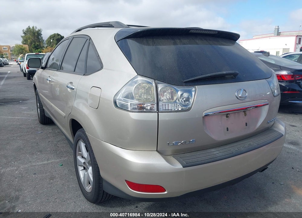 2008 LEXUS RX 350 VIN: 2T2GK31U58C034279