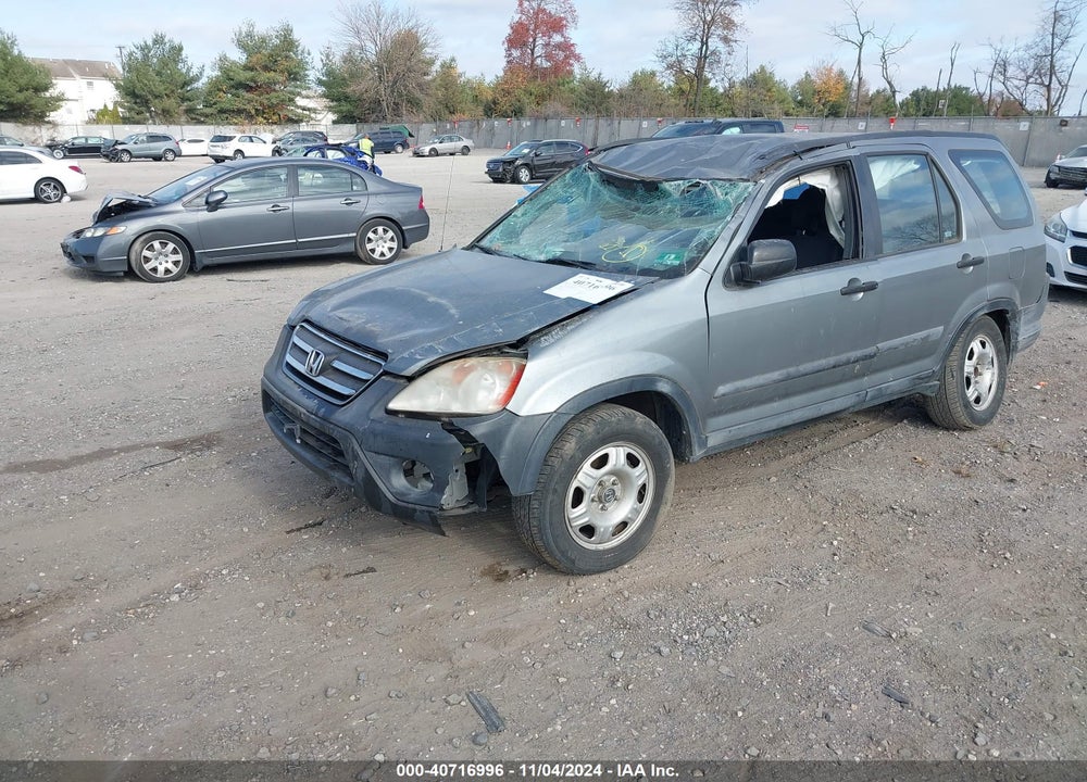 2006 HONDA CR-V LX VIN: SHSRD785X6U446275