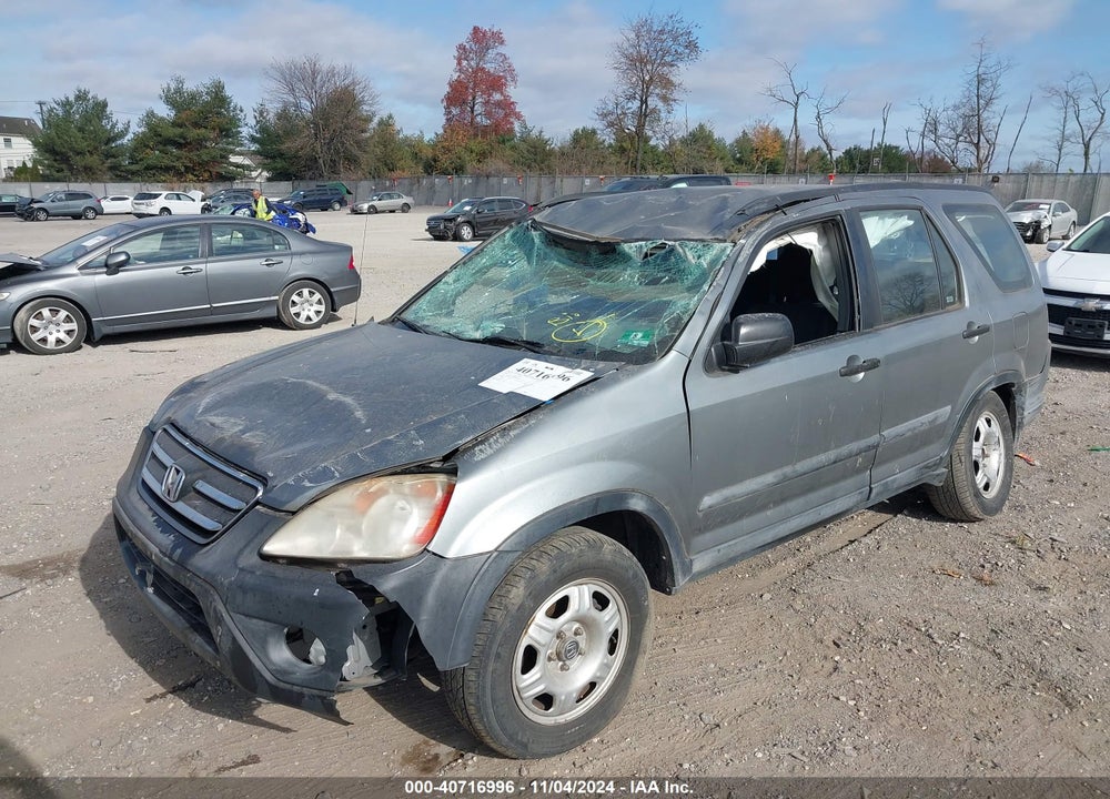 2006 HONDA CR-V LX VIN: SHSRD785X6U446275