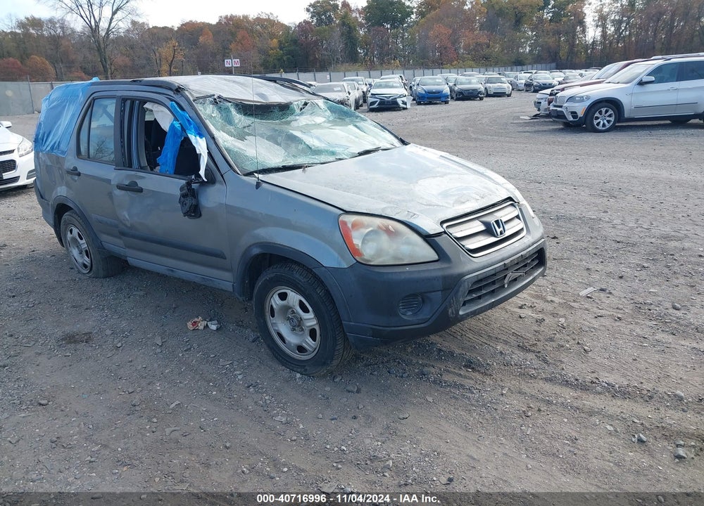 2006 HONDA CR-V LX VIN: SHSRD785X6U446275