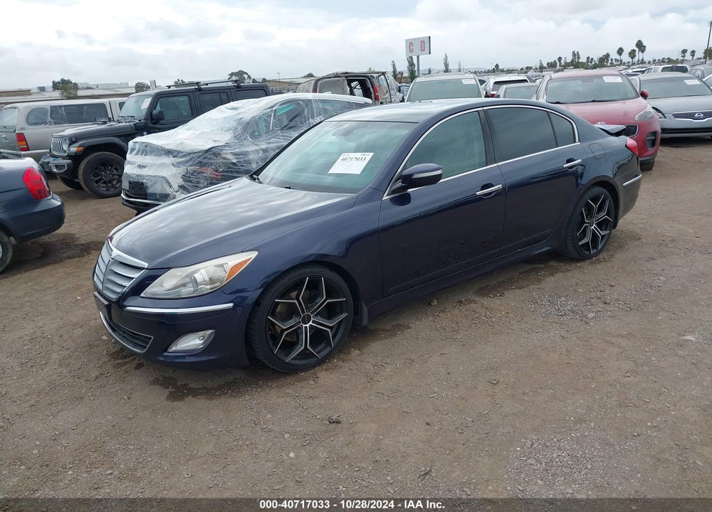 2013 HYUNDAI GENESIS 3.8 VIN: KMHGC4DD8DU222354