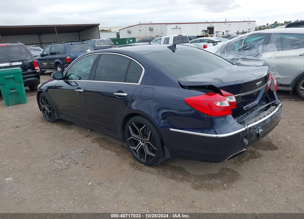 2013 HYUNDAI GENESIS 3.8 VIN: KMHGC4DD8DU222354