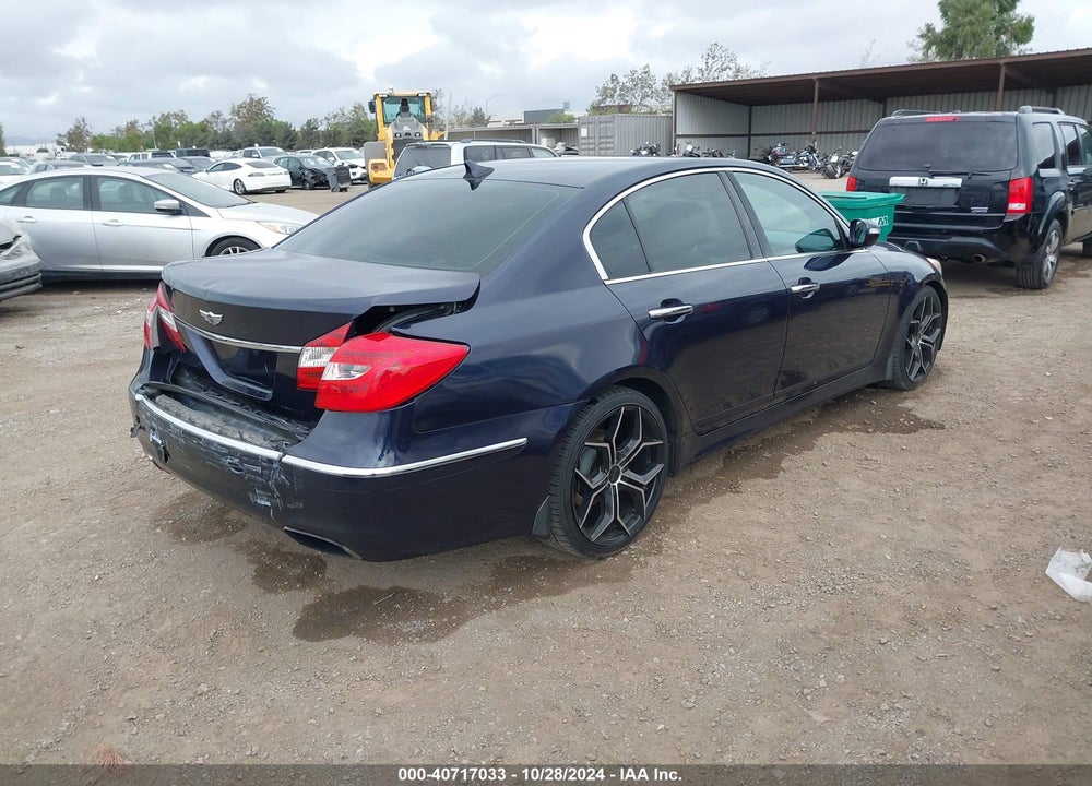 2013 HYUNDAI GENESIS 3.8 VIN: KMHGC4DD8DU222354