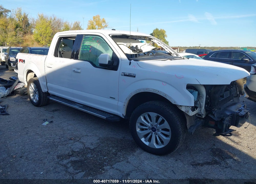 2016 FORD F-150 LARIAT VIN: 1FTEW1EGXGKF97818