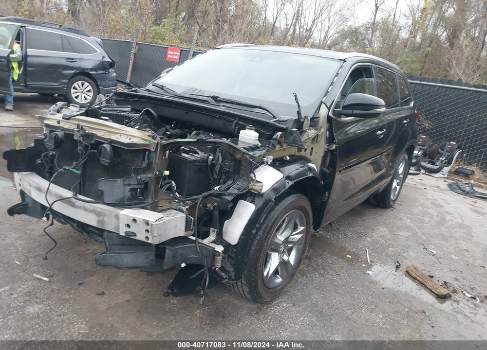 2017 TOYOTA HIGHLANDER LIMITED/PLATINUM VIN: 5TDDZRFH3HS472047