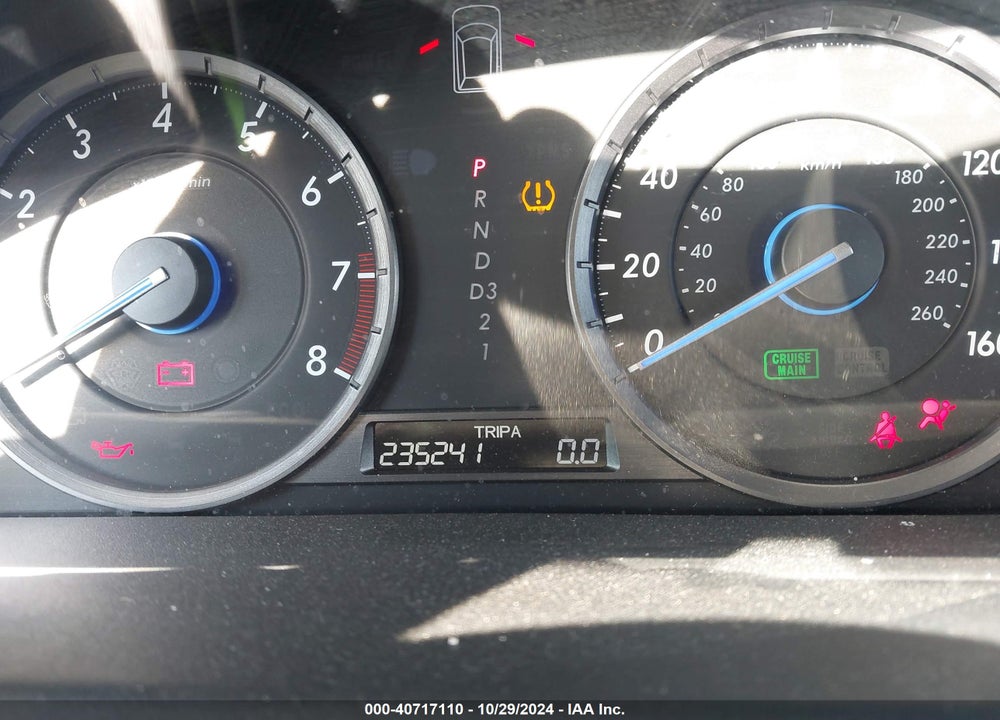 2010 HONDA ACCORD CROSSTOUR EX-L VIN: 5J6TF2H58AL002449