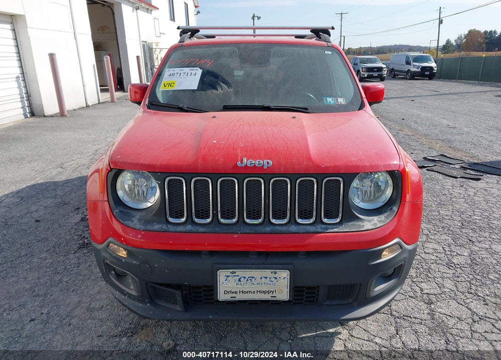 2017 JEEP RENEGADE LATITUDE 4X4 VIN: ZACCJBBB7HPF11070