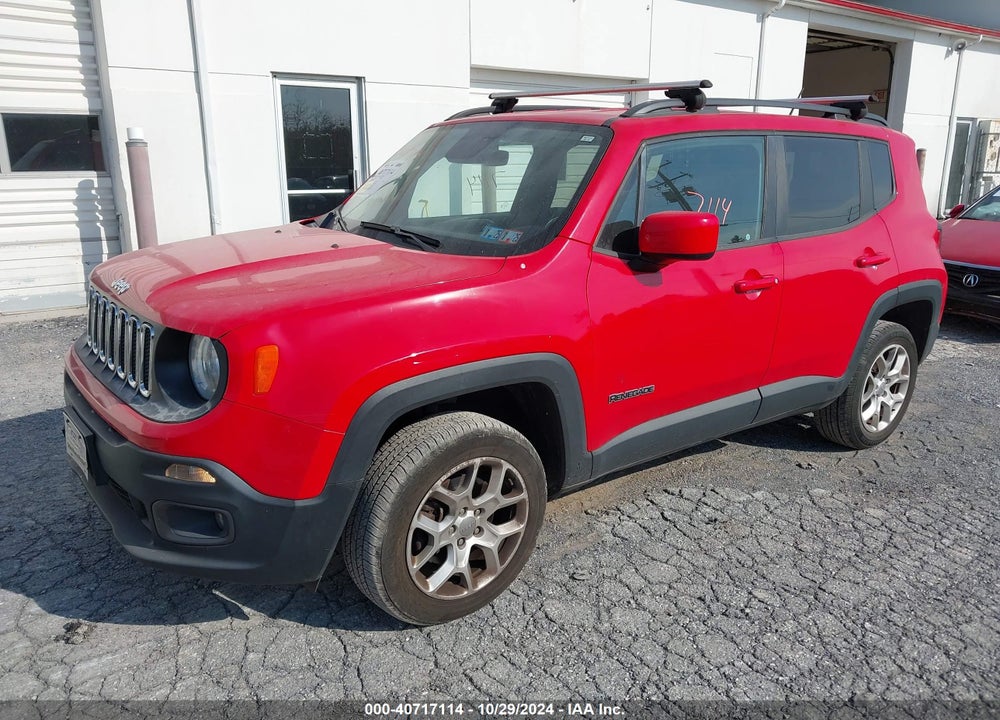 2017 JEEP RENEGADE LATITUDE 4X4 VIN: ZACCJBBB7HPF11070