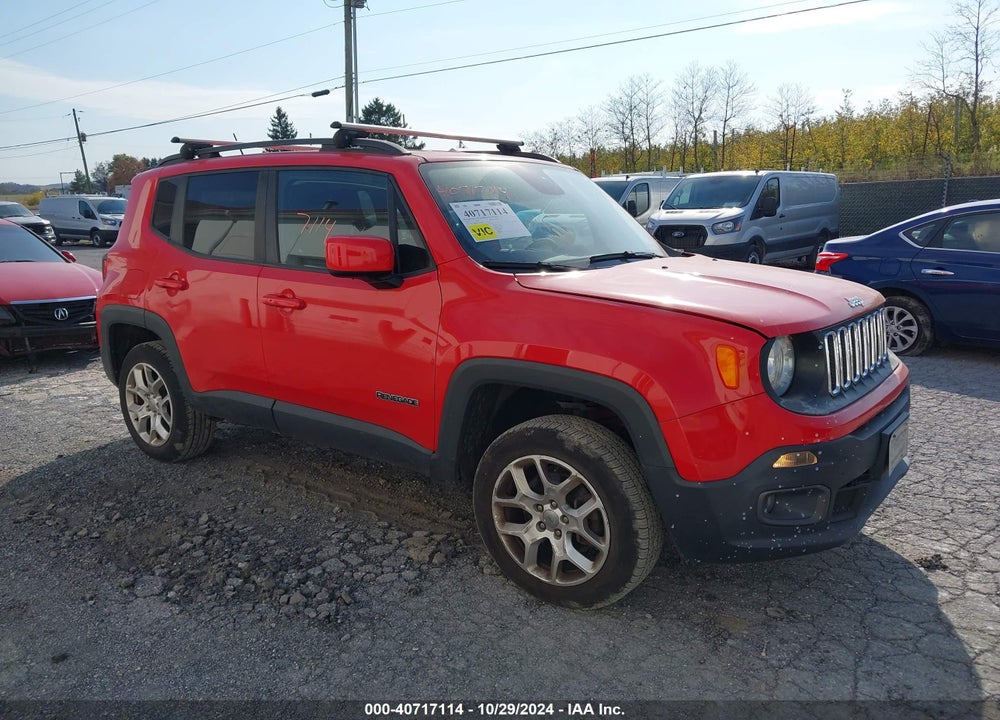 2017 JEEP RENEGADE LATITUDE 4X4 VIN: ZACCJBBB7HPF11070