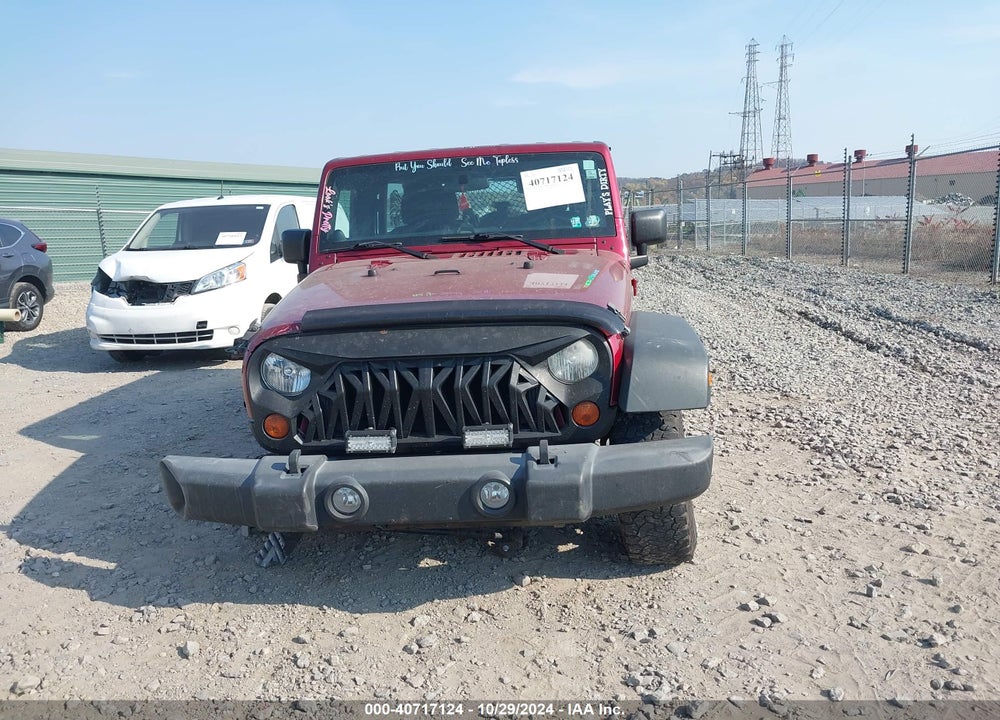 2013 JEEP WRANGLER UNLIMITED SPORT VIN: 1C4BJWDG0DL559875