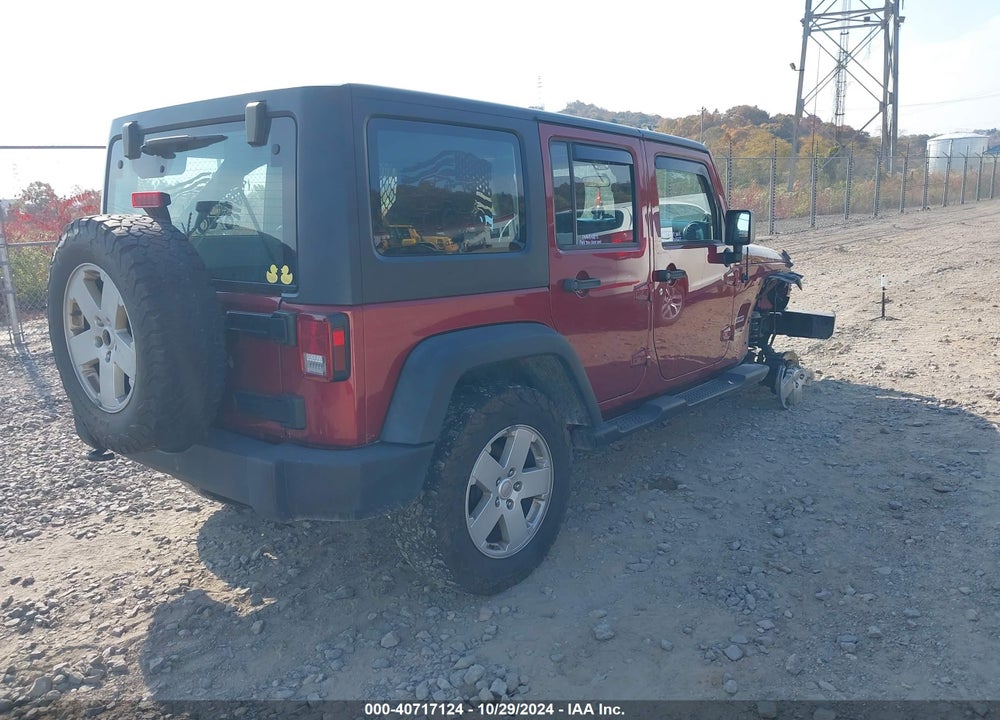 2013 JEEP WRANGLER UNLIMITED SPORT VIN: 1C4BJWDG0DL559875