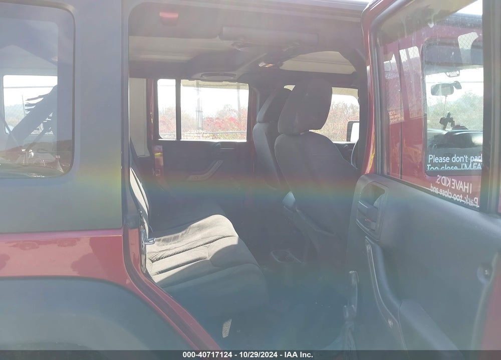 2013 JEEP WRANGLER UNLIMITED SPORT VIN: 1C4BJWDG0DL559875