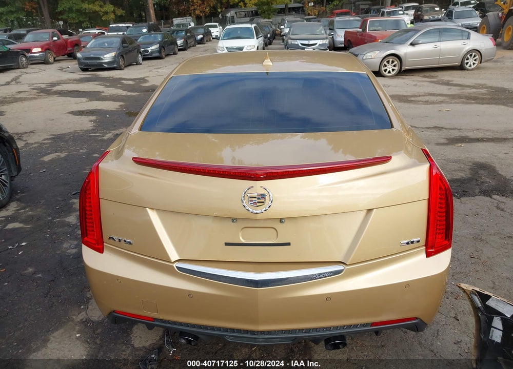 2013 CADILLAC ATS LUXURY VIN: 1G6AB5R38D0122770