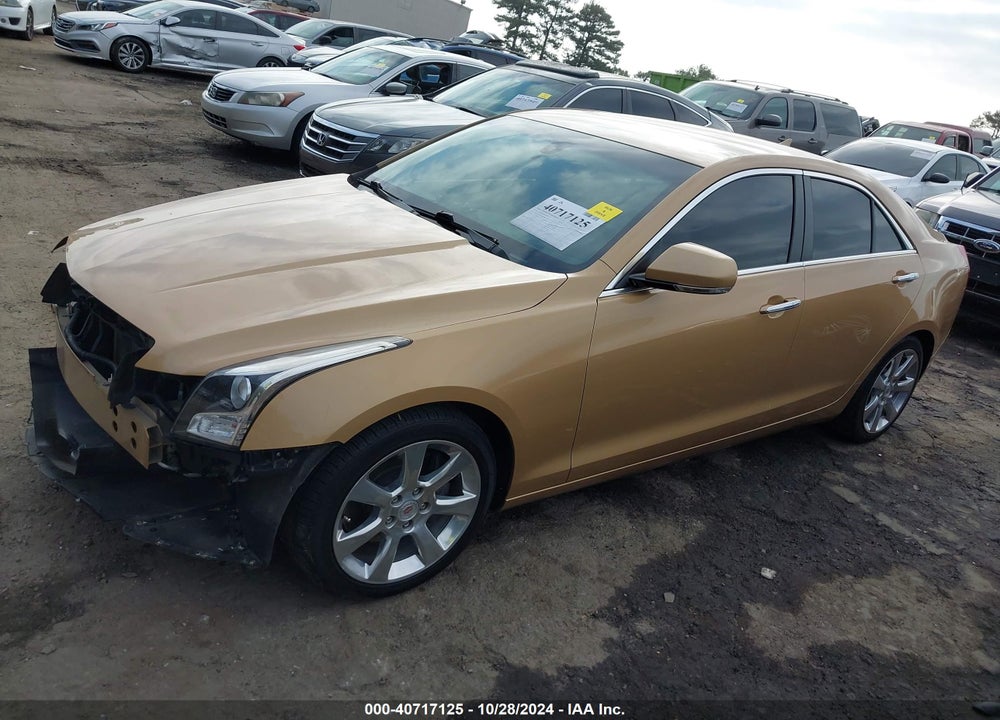 2013 CADILLAC ATS LUXURY VIN: 1G6AB5R38D0122770