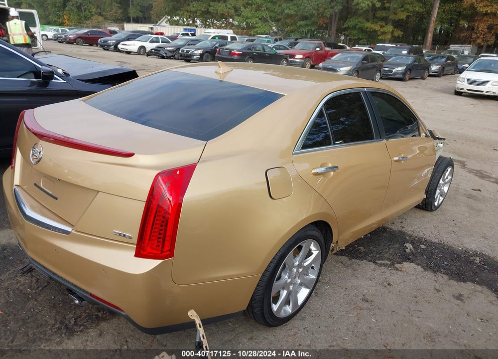 2013 CADILLAC ATS LUXURY VIN: 1G6AB5R38D0122770
