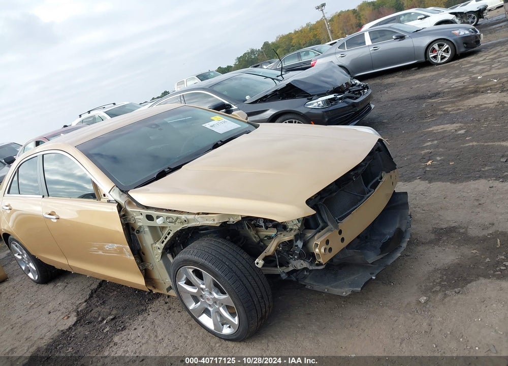 2013 CADILLAC ATS LUXURY VIN: 1G6AB5R38D0122770
